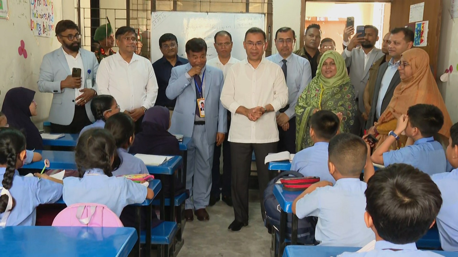 On April 25, 2026,the Honorable Prime Minister  visited the students at BMSC campus.